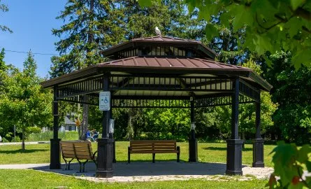 The gazebo at Guildwood Park, pictured in Clarington’s rental information.