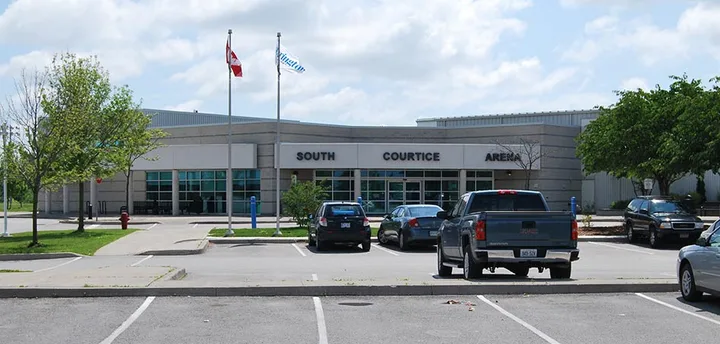 South Courtice Arena. The pictured site is listed in this guide. Confirm the specific service point before visiting.