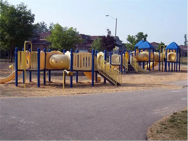 Ground-level view of Avondale Park