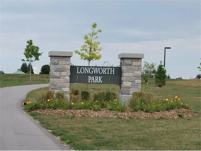 Ground-level view of Longworth Park