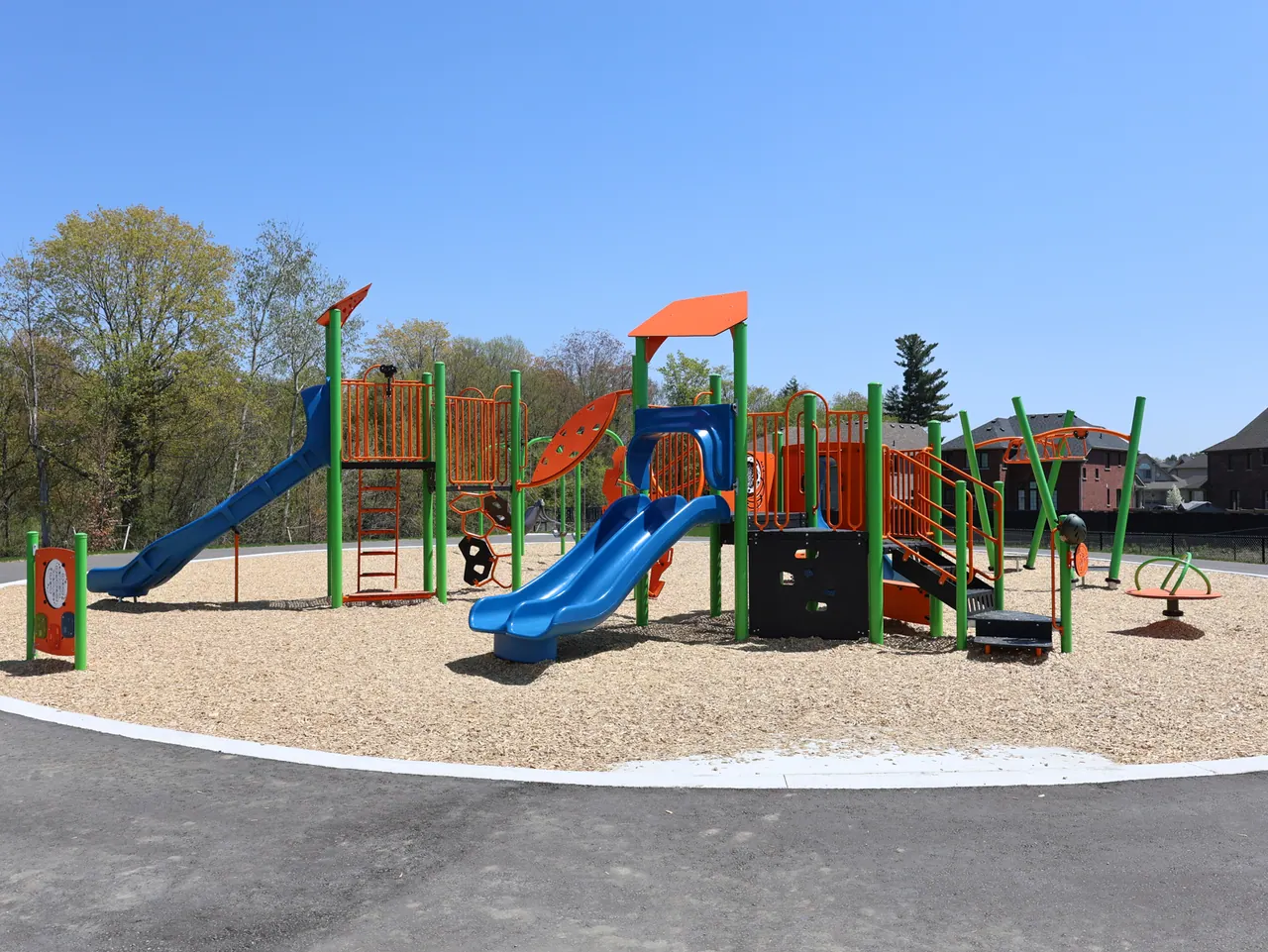 Ground-level view of Middle Park