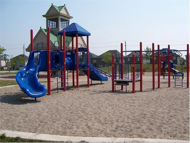 Ground-level view of Pearce Farm Park