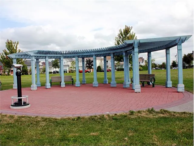 Ground-level view of Port of Newcastle Park