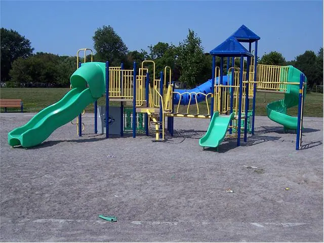Ground-level view of Walbridge Park